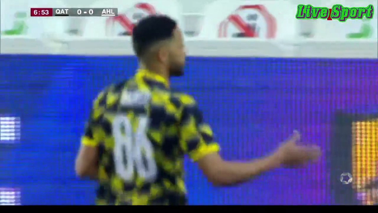 مباراه نادي قطر ونادي الاهلي دوري نجوم قطر الاسبوع 21 الشوط الاول 6_4_2021