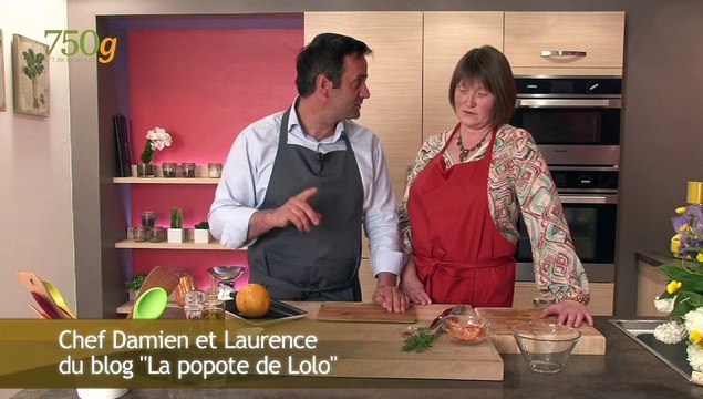 Verrines de crevettes et pamplemousse