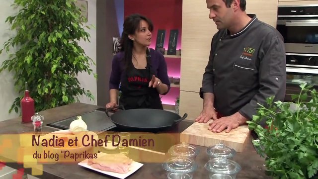 Wok de légumes au poulet