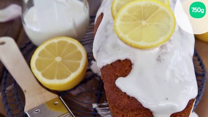 Cake au citron avec glaçage
