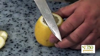 Peler un citron