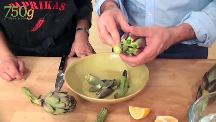 Comment éplucher un artichaut ?