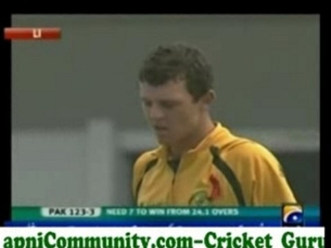 Pak u19 v aus u19 4th qf WC 2008 (pak inning) p8 hq