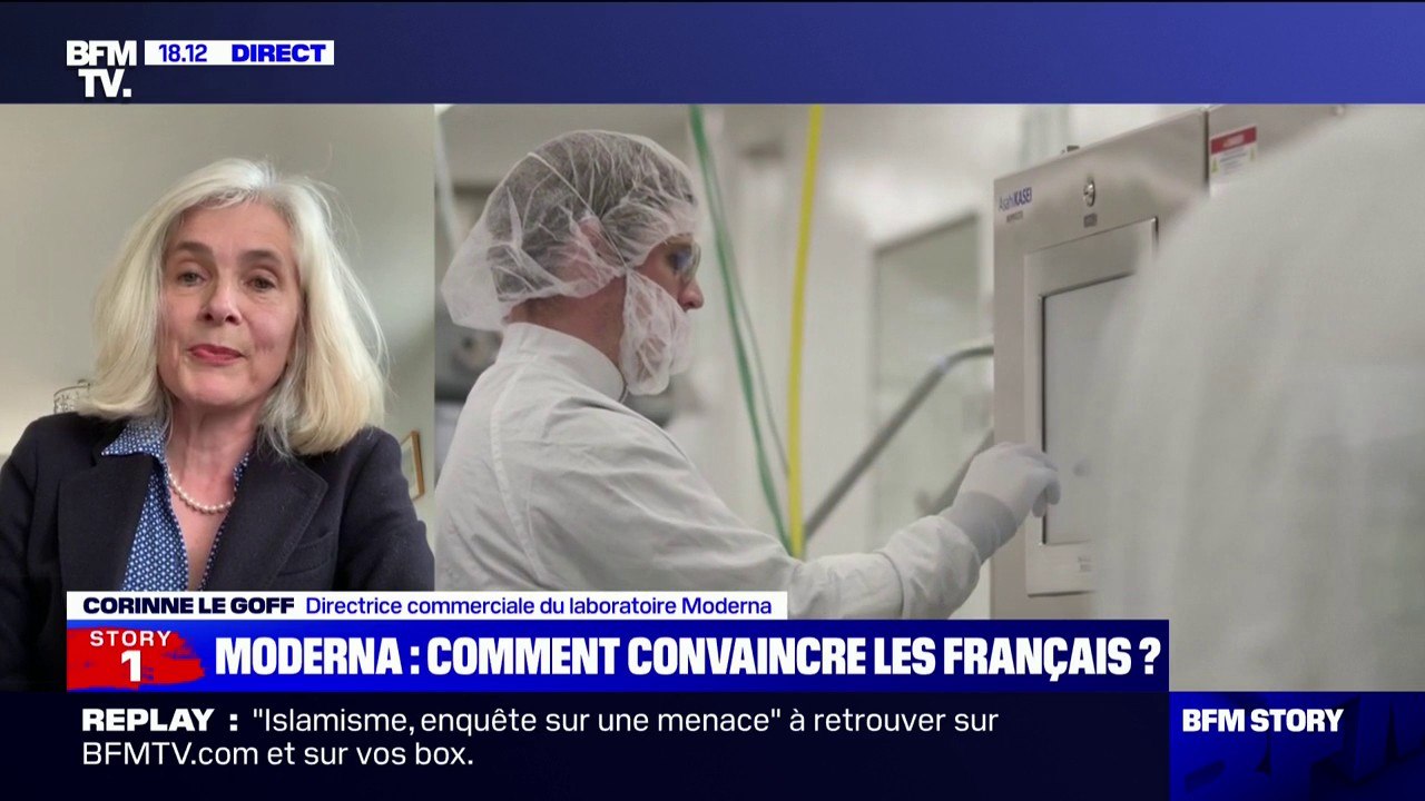 Corinne Le Goff (Moderna): "Le vaccin à ARN Messager est une technologie qui a démontré son efficacité et sa sécurité"