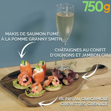 Je sers quoi avec du champagne ?