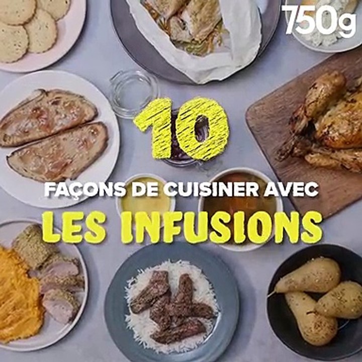 10 façons d'utiliser vos infusions