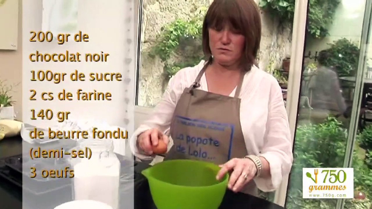Moelleux au chocolat
