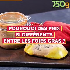 Pourquoi y a-t-il autant de différences de prix entre les foies gras ?