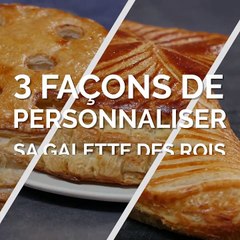 3 jolies façons de décorer une galette des rois