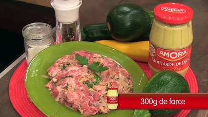 Courgettes farcies