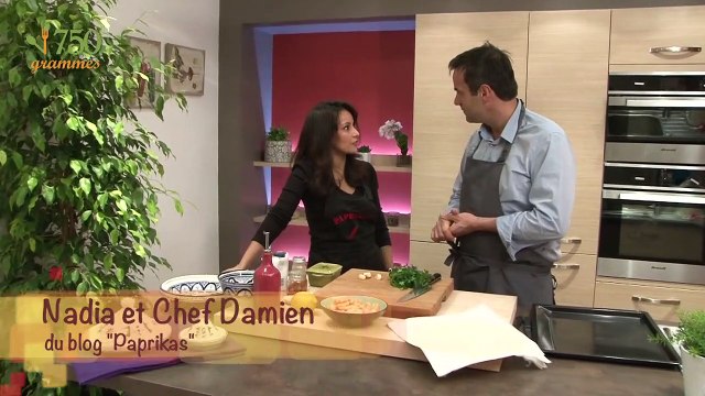 Briouates de crevettes à la chermoula