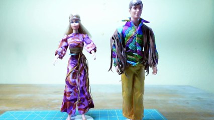 Show and tell a barbie girl discovers  live action Barbie and Ken for the first time