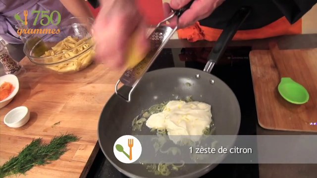 Pâtes au saumon