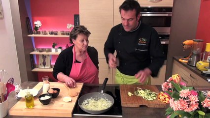 Galette de courgettes à la feta