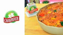 Clafoutis de légumes du soleil façon Chavroux