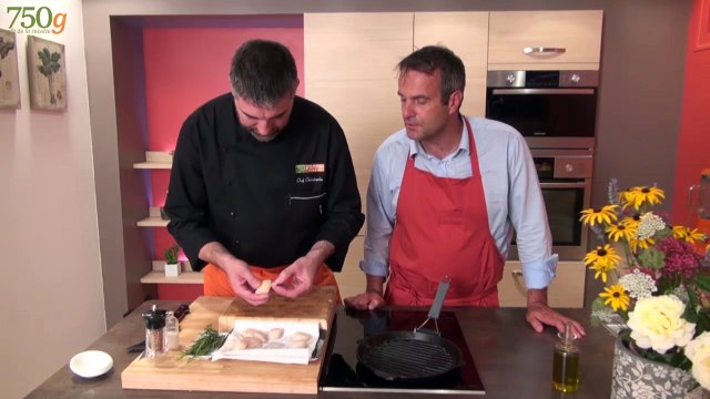 Brochettes de Saint-Jacques au romarin