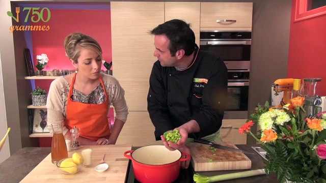 Soupe poireaux pommes de terre