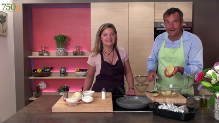 Pommes de terre au four façon tartiflette