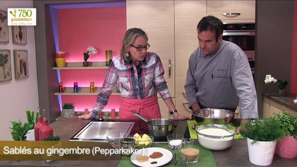 Sablés au gingembre