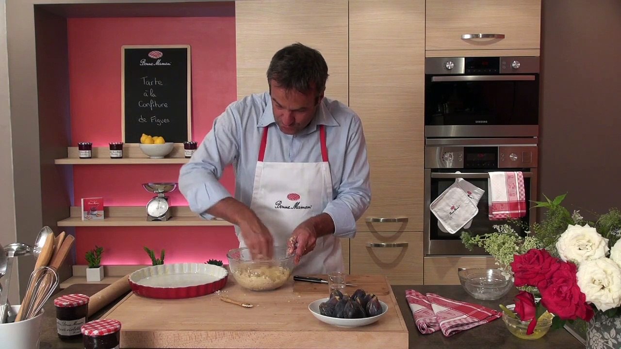 Tarte à la confiture de figues