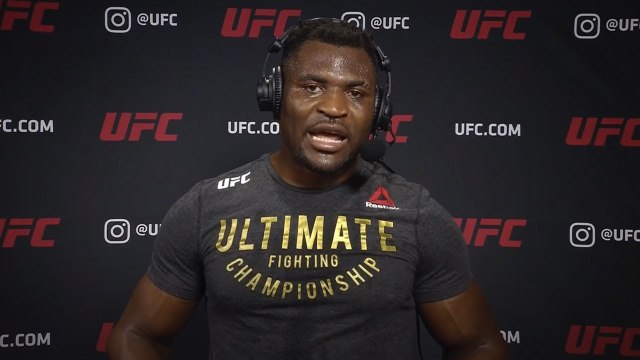 Entrevista pós-luta com Francis Ngannou | UFC 260