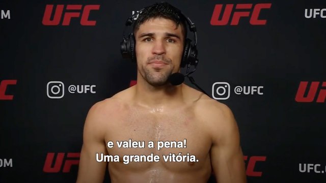 Entrevista pós-luta com Vicente Luque | UFC 260