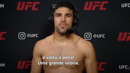 Entrevista pós-luta com Vicente Luque | UFC 260