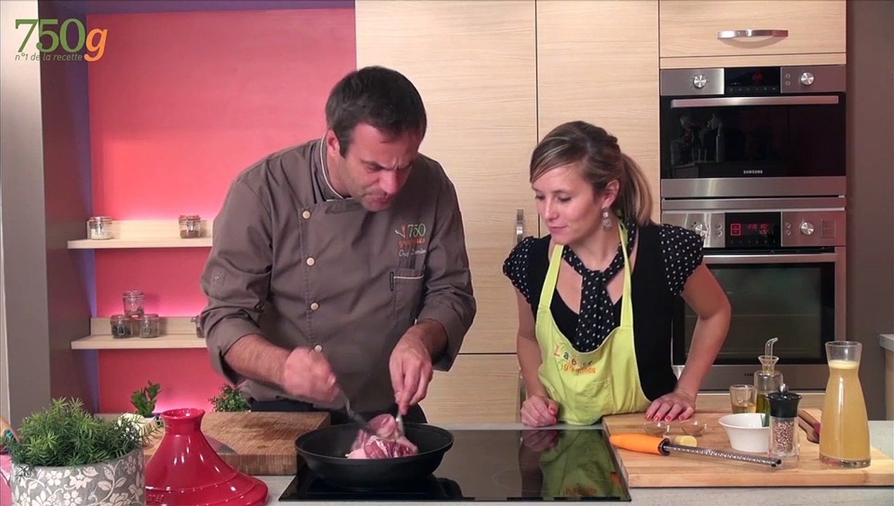 Souris d'agneau confites aux épice