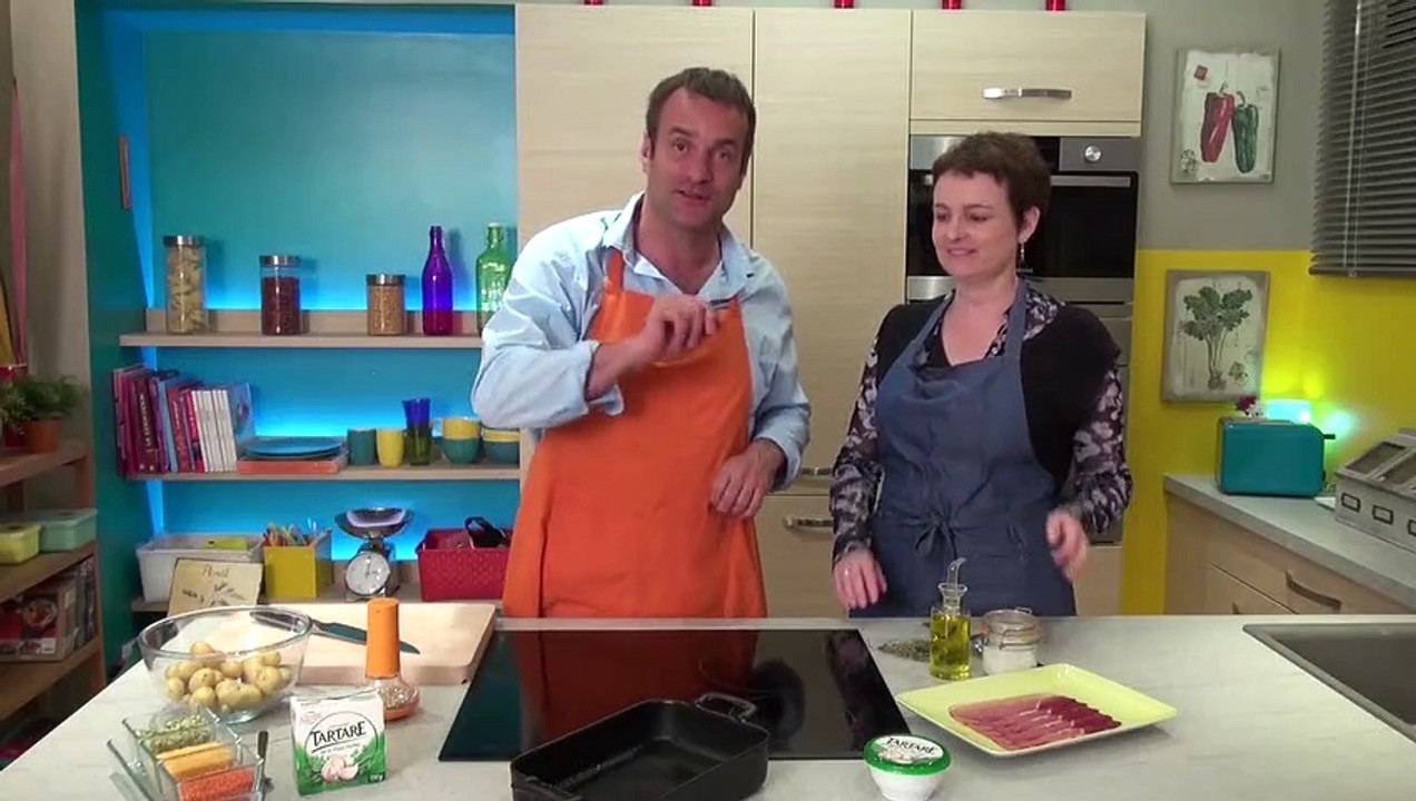 Toasts de pommes de terre Primeur, jambon fumé & Tartare