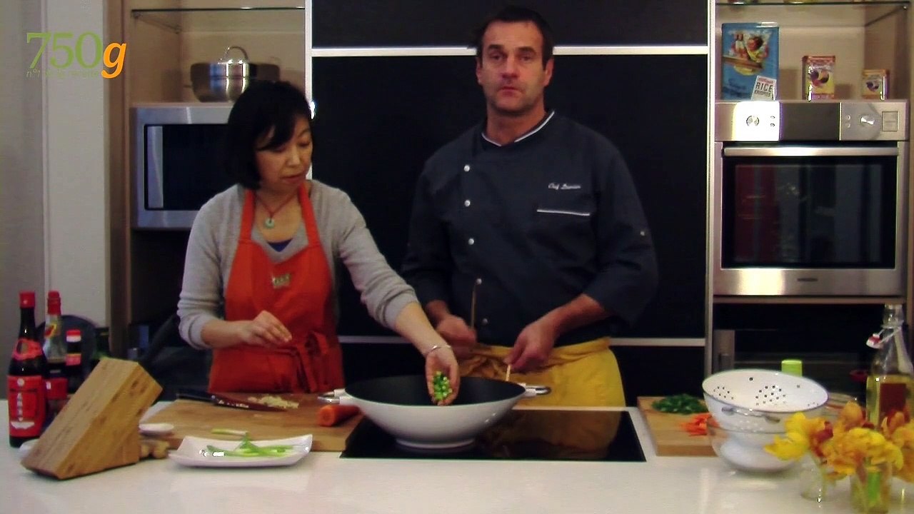 Carottes sautées aux vermicelles