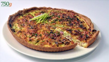 Tarte aux poireaux