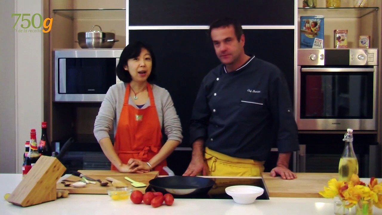 Sauté oeufs-tomates à la chinoise