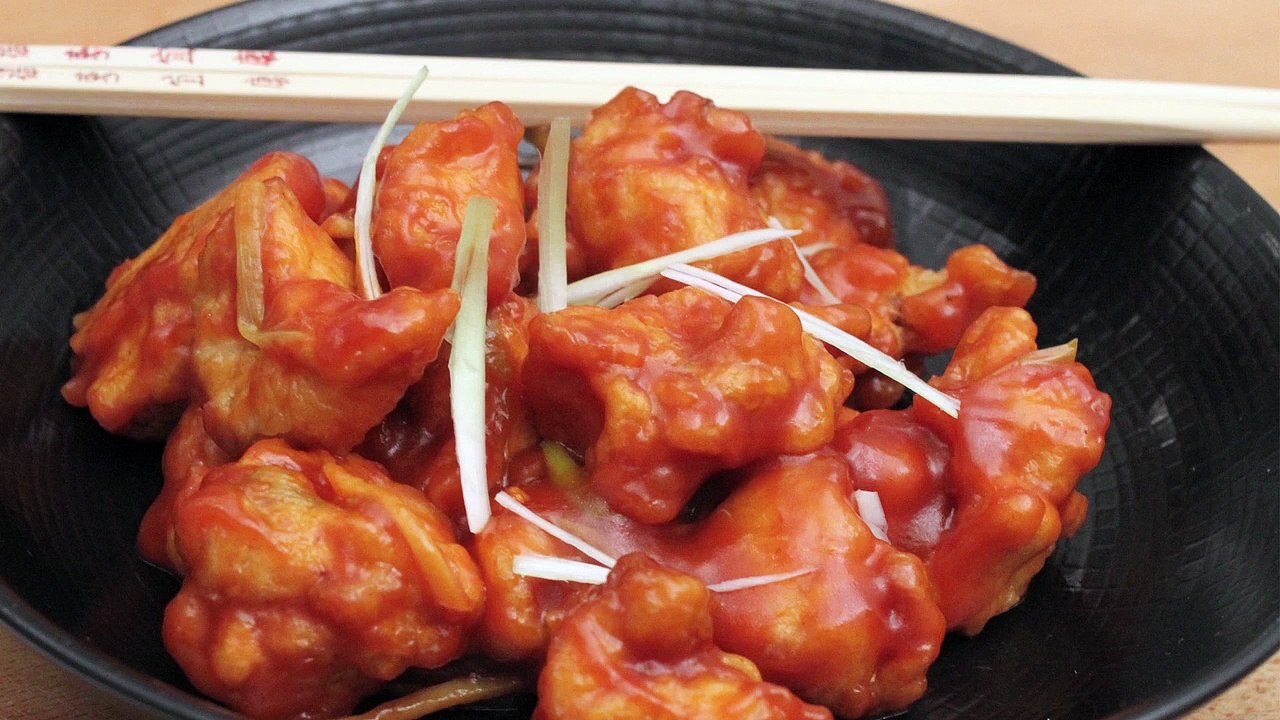 Poulet à l'aigre doux