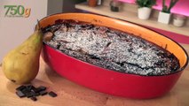 Clafoutis aux poires et au chocolat