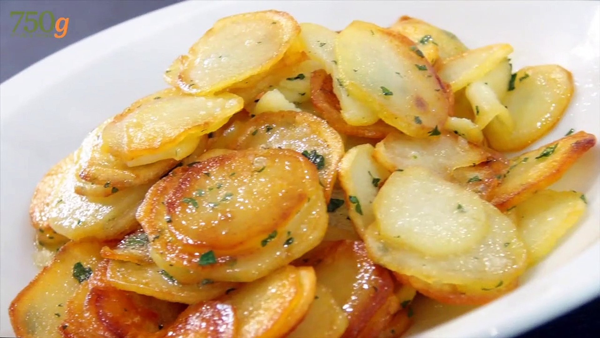 Recette - Pommes de terre sautées en vidéo 