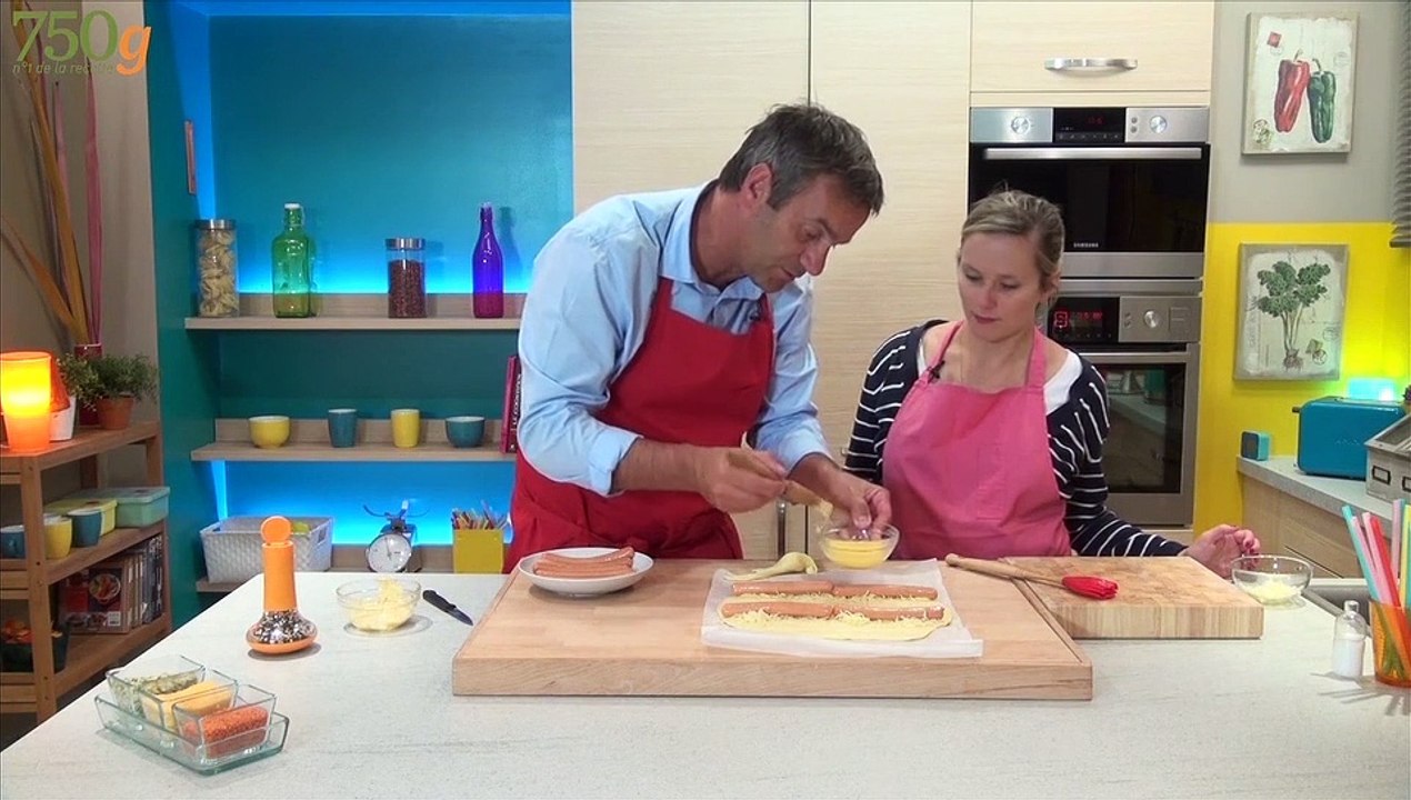 Feuilletés apéro saucisses