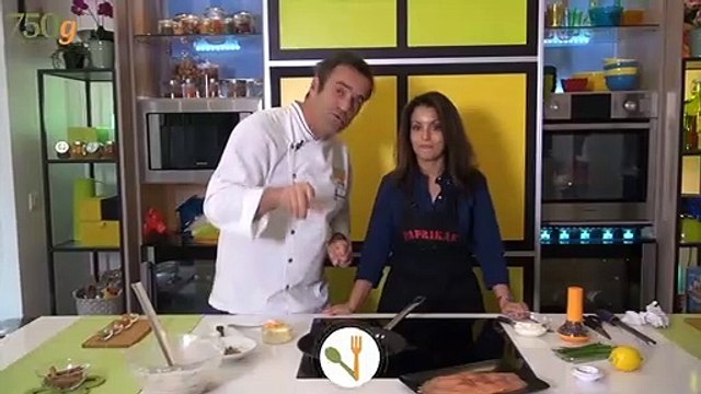 Galettes au saumon fumé