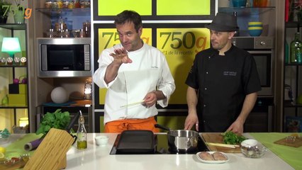 Sucettes de poulet-gambas