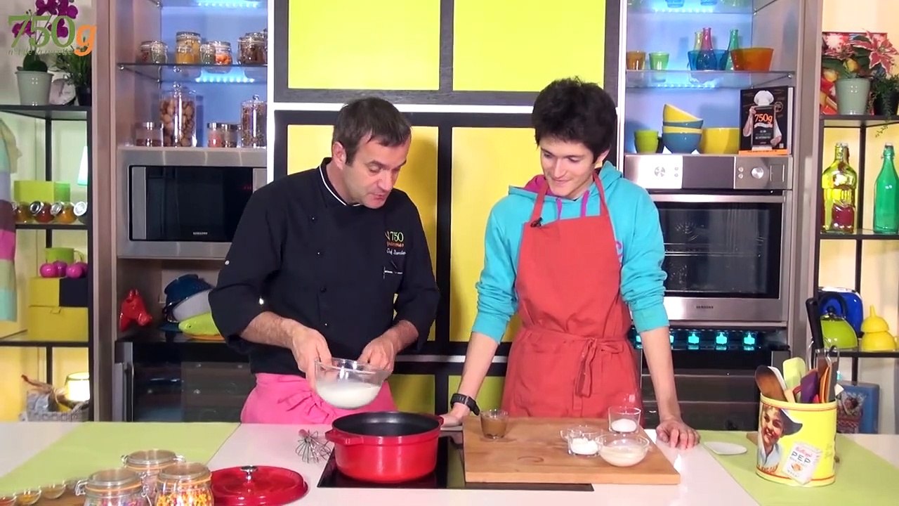 Crème Danette au praliné