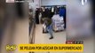 Líbano: hombres se pelean por una bolsa de azúcar en supermercado