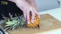 Ananas rôti vanille-passion