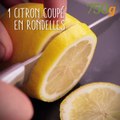 Cocktail pétillant fraise et citron