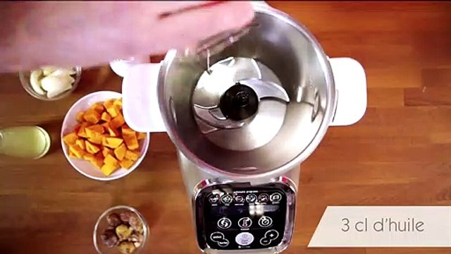 Velouté de potimarron, chataîgne et foie gras au Companion