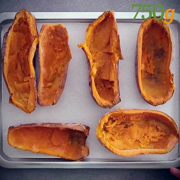 Patates douces rôties au four