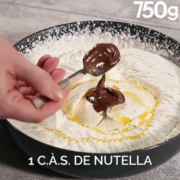 Gâteau express biscuits & Nutella