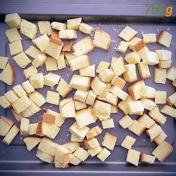 Mini pain perdu banane chocolat