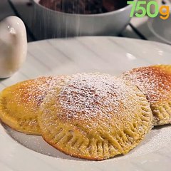 Chaussons express au pain de mie & Nutella