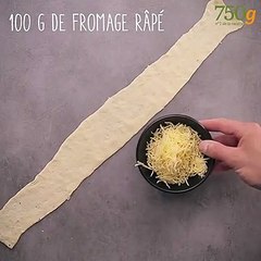 Bretzel pizza au chorizo