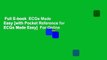 Full E-book  ECGs Made Easy [with Pocket Reference for ECGs Made Easy]  For Online