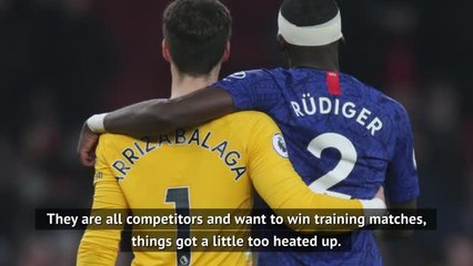 Tuchel pleased with 'heated' training ground bust-up reaction